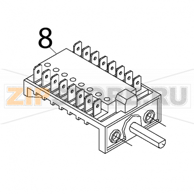 Switch Fagor CE9-41 Switch Fagor CE9-41Запчасть на деталировке под номером: 8Название запчасти Fagor на английском языке: Switch CE9-41Примечание: запчасть рекомендована производителем для постоянного хранения на складах центров сервисного обслуживания.