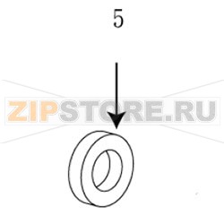 Подшипник шпинделя подмотки риббона TSC TTP-344M Plus Подшипник шпинделя подмотки риббона для принтера TSC TTP-344M PlusЗапчасть на сборочном чертеже под номером: 5Количество запчастей в комплекте: 2Название запчасти TSC на английском языке: Bearing