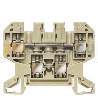 КЛЕММА ОДИНАРНАЯ ТЕРМОПЛАСТИКОВАЯ РАЗМЕР 4 6,5ММ ВИНТОВОЕ ПОДСОЕДИНЕНИЕ СИНЯЯ Siemens 8WA1011-2BG11