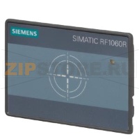 SIMATIC RF1000 Access control reader RF1060R; ISO 14443 A/B Mifare, ISO15693 USB port; IP 65 front, -25 to +55 &#176;C; 90 x 62 x 25 mm LxWxH; with integrated antenna, incl. 1.8 m connecting cable Siemens 6GT2831-6AA50