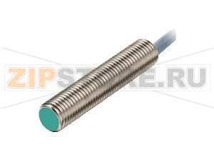 Индуктивный датчик Inductive sensor NCB1,5-8GM40-Z0 Pepperl+Fuchs General specificationsSwitching functionNormally open (NO)Output typeTwo-wireRated operating distance1.5 mmInstallationflushOutput polarityDCAssured operating distance0 ... 1.21 mmActual operating distance1.35 ... 1.65 mm typ.Reduction factor rAl 0.22Reduction factor rCu 0.16Reduction factor r304 0.64Nominal ratingsOperating voltage5 ... 60 VSwitching frequency0 ... 1200 HzHysteresis1 ... 10  typ. 5  %Reverse polarity protectionreverse polarity tolerantShort-circuit protectionpulsingVoltage drop&le 5 VOperating current2 ... 100 mALowest operating current2 mAOff-state current0 ... 0.5 mA typ.Switching state indicatorLED, yellowFunctional safety related parametersMTTFd2950 aMission Time (TM)20 aDiagnostic Coverage (DC)0 %Approvals and certificatesUL approvalcULus Listed, General PurposeCSA approvalcCSAus Listed, General PurposeCCC approvalCertified by China Compulsory Certification (CCC)Ambient conditionsAmbient temperature-25 ... 70 °C (-13 ... 158 °F)Mechanical specificationsConnection typecable PUR , 2 mCore cross-section0.14 mm2Housing materialStainless steel 1.4305 / AISI 303Sensing faceLCPHousing diameter8 mmDegree of protectionIP67