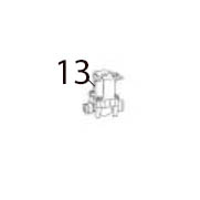 Water valve Hurakan HKN-IMSD15