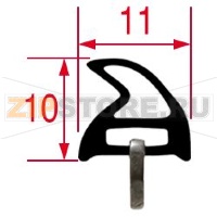 GASKET FOR OVEN DOOR 380x295 mm