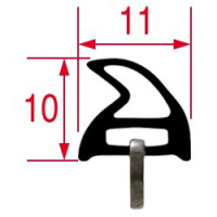 GASKET FOR OVEN DOOR 380x295 mm