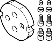 Комплект переходников Festo DHAA-G-Q11-16-B1-10