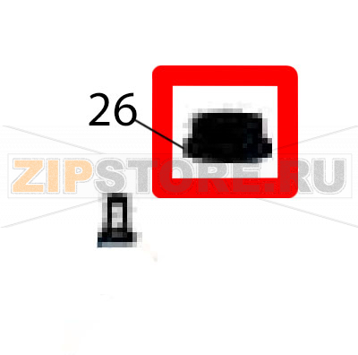 Label guide gear Godex RT230 Label guide gear Godex RT230Запчасть на деталировке под номером: 26Название запчасти Godex на английском языке: Label guide gear RT230.