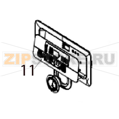 Panel sticer Hurakan HKN-VAC260 Panel sticer Hurakan HKN-VAC260Запчасть на деталировке под номером: 11