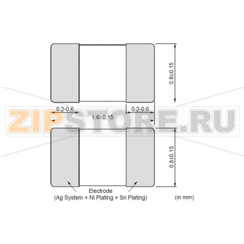 Датчик температуры, от -40 до +125°C Murata NCP18XH103J03RB 