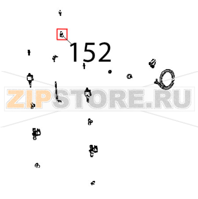 Raccordo y Ø: 6 Unox XBC 1005E Raccordo y Ø: 6 Unox XBC 1005EЗапчасть на деталировке под номером: 152