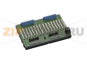Терминальная панель Termination Board HiDTB16-SDC-44C-SC-RA Pepperl+Fuchs SupplyConnectionX20: terminals 3, 5 (+) 4, 6 (-)Nominal voltage24 V DC , in consideration of rated voltage of used isolatorsVoltage drop0.9 V , voltage drop across the series diode on the termination board must be consideredRipple&le  10  %Fusing4 A , in each case for 16 modulesPower dissipation&le  500 mW , without modulesReverse polarity protectionyesRedundancySupplyRedundancy available. The supply for the isolators is decoupled, monitored and fused.Fault indication outputConnectionX20: terminals 1, 2Output typevolt-free contactContact loading30 V DC, 1 AIndicators/settingsDisplay elementsLED PWR1 (Termination Board power supply), green LEDLED PWR2 (Termination Board power supply), green LED LED FAULT (fault indication), red LED- LED lits: module failure- LED flashes: power supply failureDirective conformityElectromagnetic compatibilityDirective 2014/30/EUEN 61326-1:2013 (industrial locations)ConformityElectromagnetic compatibilityNE 21:2012For further information see system description.Degree of protectionIEC 60529:2001Ambient conditionsAmbient temperature-20 ... 60 °C (-4 ... 140 °F)Storage temperature-40 ... 70 °C (-40 ... 158 °F)Mechanical specificationsDegree of protectionIP20ConnectionField sideexplosion hazardous area: 4  screw terminals per module , blueControl sidenon-explosion hazardous area: 2  37-pin Sub-D connectorSupplypluggable screw terminals , blackCore cross-sectionscrew terminals: 0.25 ... 1.5 mm2 (24 ... 12 AWG)Materialhousing: polycarbonate, 10 % glass fiber reinforcedMassapprox. 870 gDimensions300 x 200 x 163 mm (11.8 x 7.9 x 6.42 inch) , height including module assemblyMountingon 35 mm DIN mounting rail acc. to EN 60715:2001Data for application in connection with hazardous areasEU-Type Examination CertificateCESI 11 ATEX 062Marking II (1)G [Ex ia Ga] IIC  II (1)D [Ex ia Da] IIIC  I (M1) [Ex ia Ma] ISafe areaMaximum safe voltage250 V (Attention! Um is no rated voltage.)Galvanic isolationField circuit/control circuitsafe electrical isolation acc. to IEC/EN 60079-11, voltage peak value 375 VDirective conformityDirective 2014/34/EUEN 60079-0:2012+A11:2013 , EN 60079-11:2012 , EN 50303:2000International approvalsCSA approvalControl drawingsee control drawing of correspoding modulesIECEx approvalIECEx CES 11.0022Approved for[Ex ia Ga] IIC [Ex ia Da] IIIC [Ex ia Ma] I