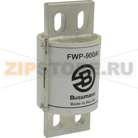 Предохранитель, 900 A, AC 700 В, DC 700 В, 200 кА, 89x193 мм, aR, UL Eaton 700V 900A SEMI FUSE + 