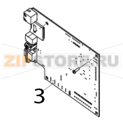 Main board assembly (203/300dpi) TSC TTP-644MT Main board assembly (203/300dpi) TSC TTP-644MTЗапчасть на деталировке под номером: 3