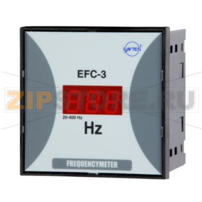 Частотомер 96x96 мм, 20-400 Гц, 230 В/AC Entes EFC-3-96 