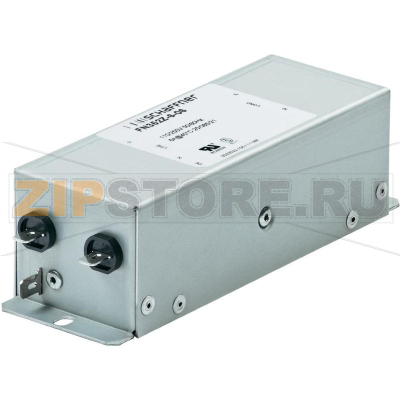 Фильтр сетевой 10 А, 3 фазы, 250 В/AC, 126x172.3x55.25 мм, 5 шт Schaffner FN 352Z-10-29 
