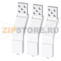front, accessible main conn. pieces, mounting as alternat. to h/v orient. 3 units f. guide frames accessory for circuit breaker 3WL10 / 3VA27 Siemens 3VW9011-0AN01