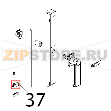 Cern. SX inox Unox XV 203G Cern. SX inox Unox XV 203GЗапчасть на деталировке под номером: 37