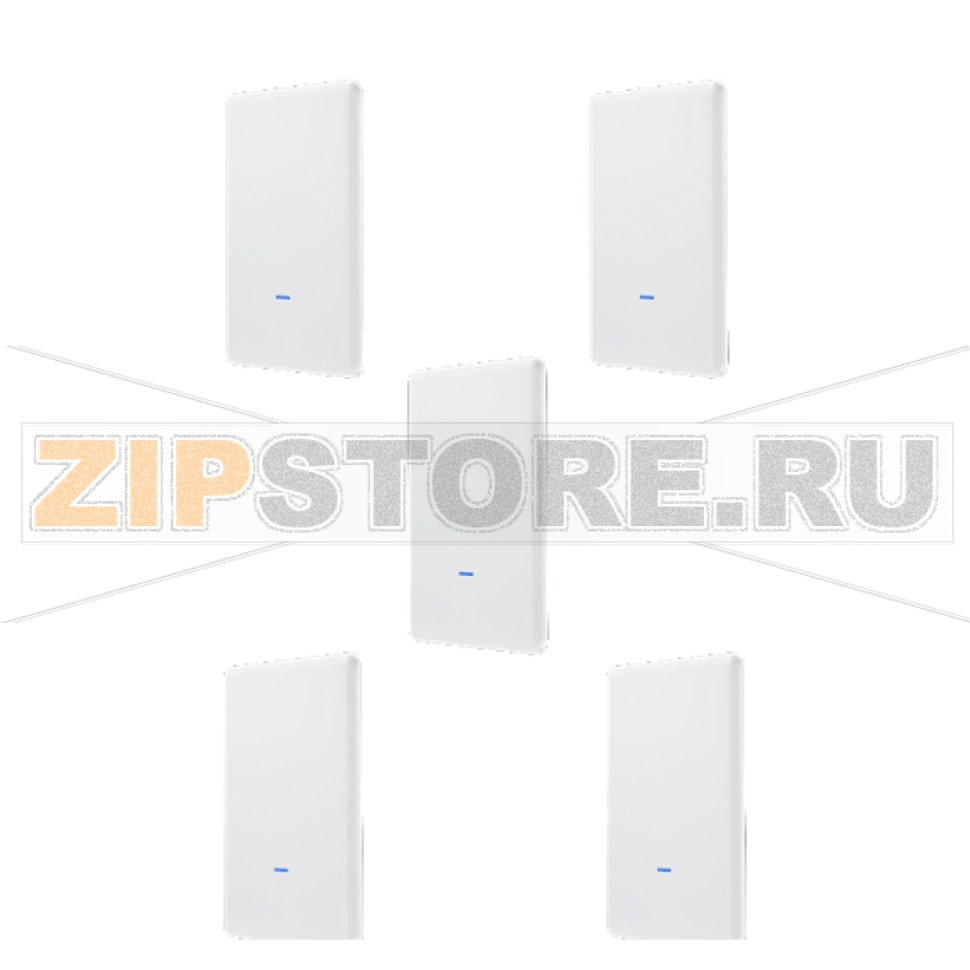 Точка доступа 2.4/5 ГГц, 5 шт Ubiquiti UAP-AC-M-PRO-5 