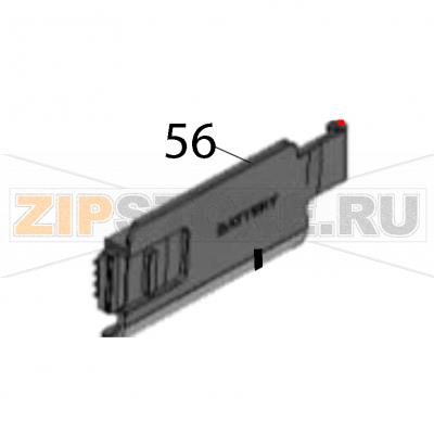 Battery cover sub assy Sato PW208NX Battery cover sub assy Sato PW208NXЗапчасть на деталировке под номером: 56Название запчасти на английском языке: Battery cover sub assy Sato PW208NX.