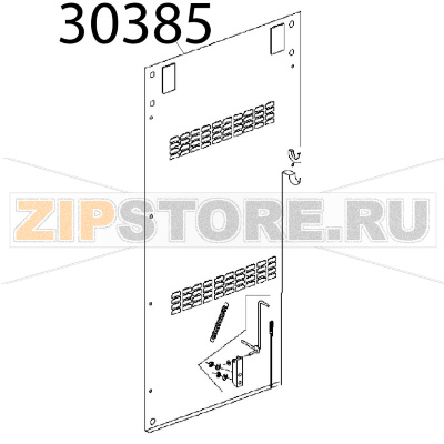 Pannello posteriore Angelo Po KD130EAT Pannello posteriore Angelo Po KD130EATЗапчасть на деталировке под номером: 30385