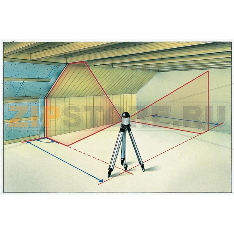 Уровень лазерный, перекрестный, точность измерений: +/- 2 мм Laserliner ACL 3C PowerBright 