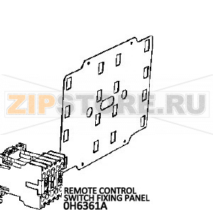 Remote control switch fixing panel Unox XB 693 Remote control switch fixing panel Unox XB 693Запчасть на деталировке под номером: 189Название запчасти на английском языке: Remote control switch fixing panel Unox XB 693