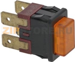 ДВУХПОЛЮСНЫЙ ПЕРЕКЛЮЧАТЕЛЬ, ЗЕЛЕНЫЙ 