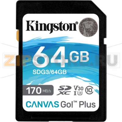 Карта памяти 64 Гб Kingston SDG-64GB 