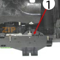 Kit, front frame assembly Zebra P430i