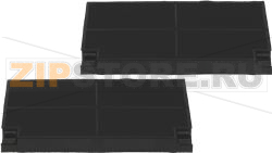 CARBON FILTER FOR HOOD KIT 2 PCS 