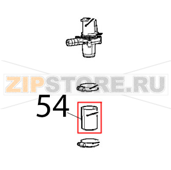 EPDM Black pipe L=50 Unox XVC 205E EPDM Black pipe L=50 Unox XVC 205EЗапчасть на деталировке под номером: 54