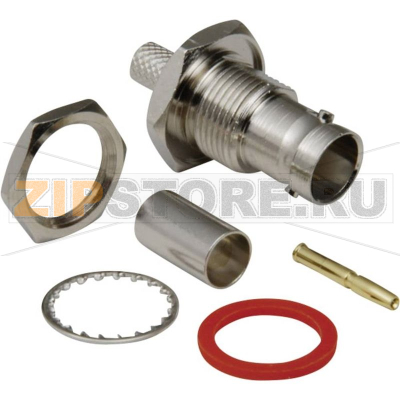 Разъем BNC, 75 Ом, 1 шт BKL Electronic 0401069/D 