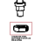 Stainless steel nut M14 H=8 CH=22 Unox XFT 195