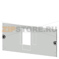 SIVACON S4 Masking frame SENTRON 3VA 3VA23 (up to 400 A) 3VA24 (up to 630 A) 4-pole, 3-pole + N Mounting position horizontal Fixed mounting, Plug-in socket Number of switches 1 Height 250 mm Width 600 mm Siemens 8PQ2025-6BA23
