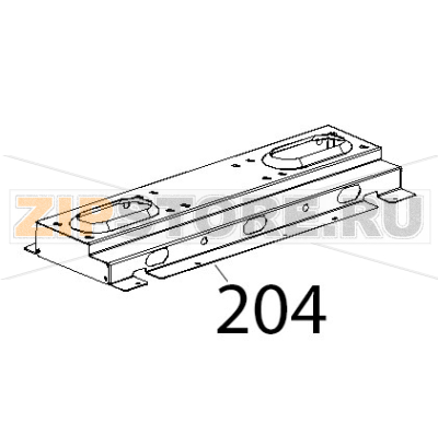 Scatola sup. bruciatore ATM, V2 Unox XVC 515G Scatola sup. bruciatore ATM, V2 Unox XVC 515GЗапчасть на деталировке под номером: 204