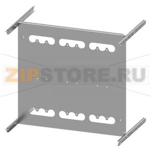 SIVACON S4 EBS SENTRON 3VA 3VA23 (400 A) 3-pole Upright mounting position Fixed mounting Number of switches 3 Height 500 mm Width 600 mm Branch height 600 mm Siemens 8PQ6000-8BA55 