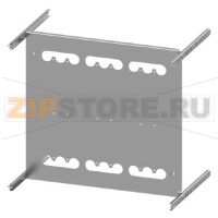 SIVACON S4 EBS SENTRON 3VA 3VA23 (400 A) 3-pole Upright mounting position Fixed mounting Number of switches 3 Height 500 mm Width 600 mm Branch height 600 mm Siemens 8PQ6000-8BA55