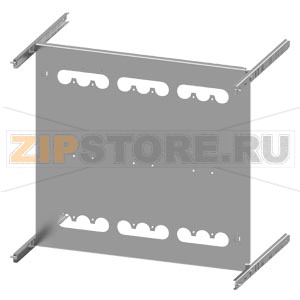 SIVACON S4 EBS SENTRON 3VA 3VA23 (400 A) 3-pole Upright mounting position Fixed mounting Number of switches 3 Height 500 mm Width 600 mm Branch height 600 mm Siemens 8PQ6000-8BA55 