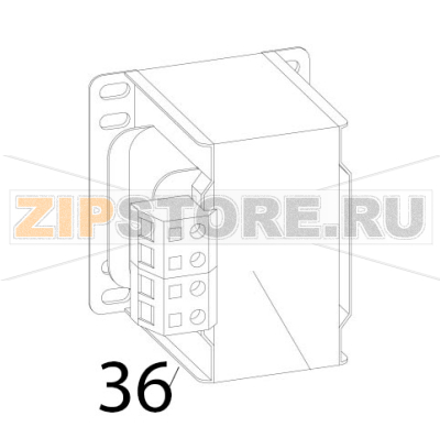 Trasformatore lampada Zanolli Citizen PW 9+9/MC Trasformatore lampada Zanolli Citizen PW 9+9/MCЗапчасть на деталировке под номером: 36