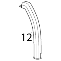 Left side door frame Scotsman AC 86