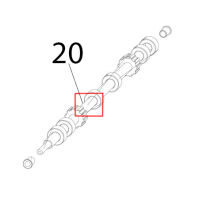 Tubo tendi rete Zanolli Synthesis 11/65 VE