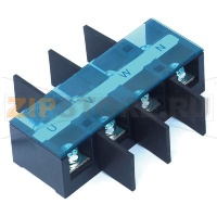 Клемма открытая, сильноточная, черная CHIKU RTC 60-4P