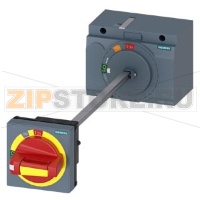 door mounted rotary operator emergency-off NEMA type 1, 3R, 12 4/4X with door interlock and door open position accessory for: 3VA6 150/250 3VA5 250 Siemens 3VA9277-0FK35