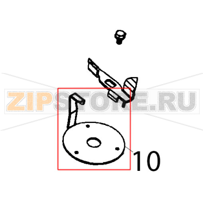 Ice-breaker disk Vema SG 2081 Ice-breaker disk Vema SG 2081Запчасть на деталировке под номером: 10