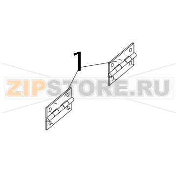 Hinge TH-TM-86SUS Toshiba TEC B-852-TS12-QP Hinge TH-TM-86SUS Toshiba TEC B-852-TS12-QPЗапчасть на деталировке под номером: 1