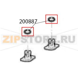 Guarn. or 9.6x2.4 XP70 Comenda PF45 Guarn. or 9.6x2.4 XP70 Comenda PF45Запчасть на деталировке под номером: 200887