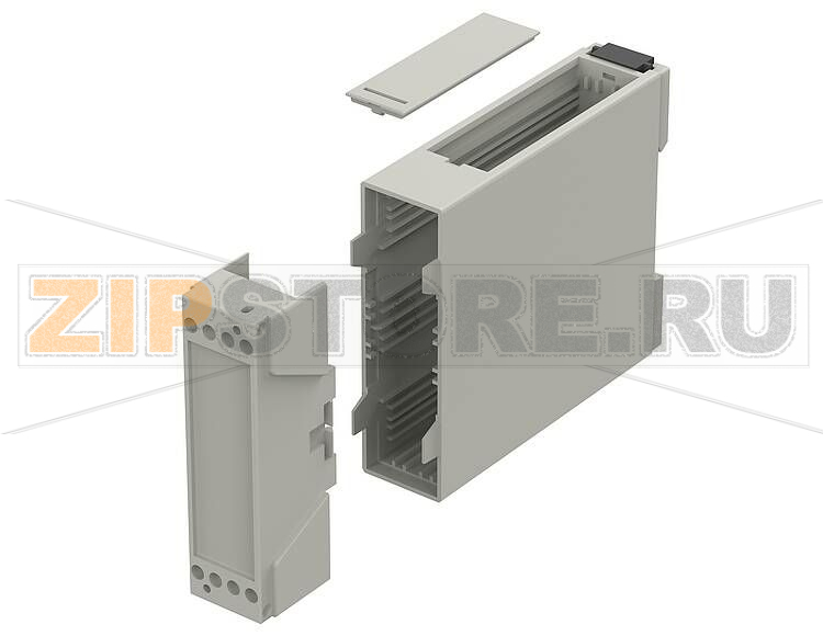 Корпус с заслонкой для настройки, 22.5x75x109.5 мм Bopla CNS 22 AK 