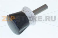 MANOPOLA OROLOGIO NERA ø 18x73 mm