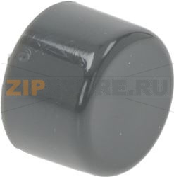 КРУГЛАЯ НАЖИМНАЯ КНОПКА СЕРАЯ ø 12 mm 