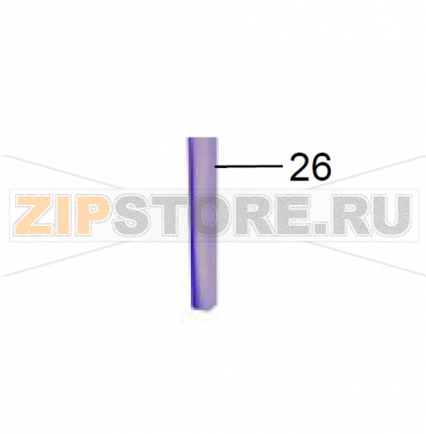 Hose Meiko DV 80.2 Hose Meiko DV 80.2Запчасть на деталировке под номером: 26Название запчасти Meiko на английском языке: Hose Meiko DV 80.2