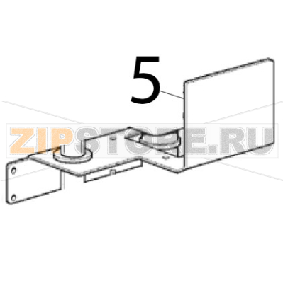 Pumpenträger Scotsman EC 126 AS Pumpenträger Scotsman EC 126 ASЗапчасть на деталировке под номером: 5